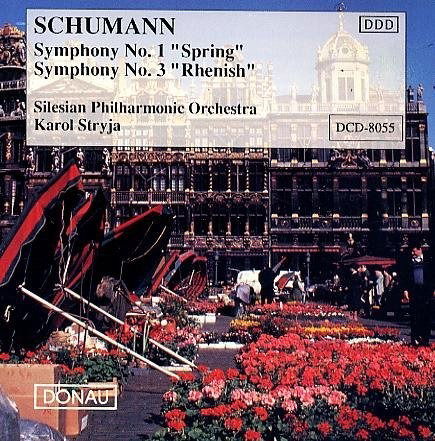 Cover for * SCHUMANN: Symphonies 1 &amp; 3 *s* (CD)