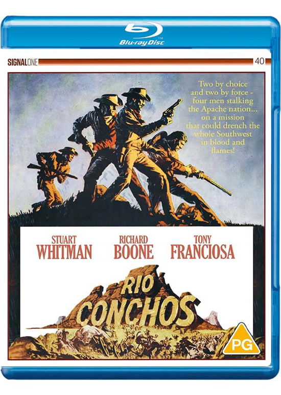 Cover for Rio Conchos Dual Format · Rio Conchos Blu-Ray + (Blu-Ray) (2022)