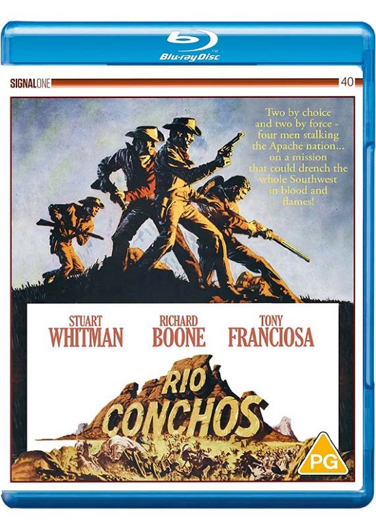 Cover for Rio Conchos Dual Format · Rio Conchos Blu-Ray + (Blu-ray) (2022)