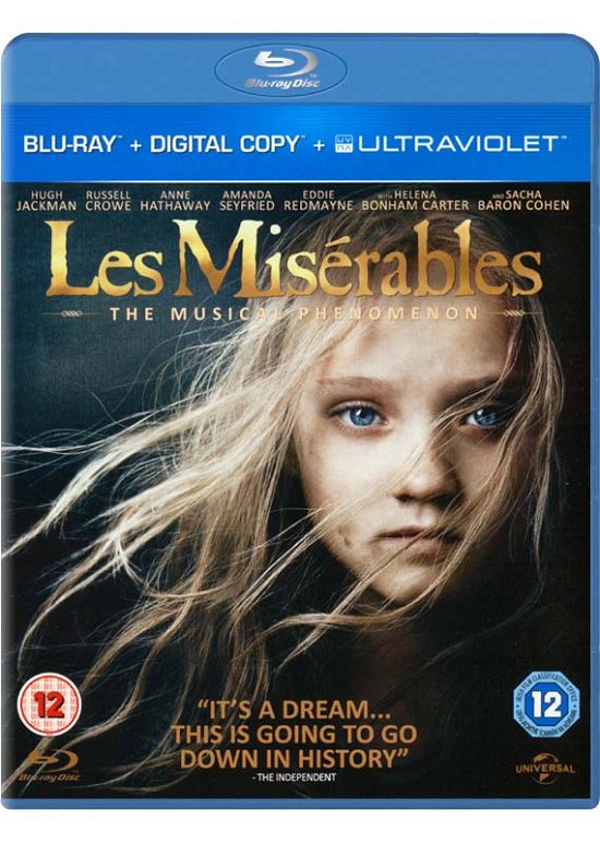 Cover for Les Miserables BD · Les Miserables (Blu-ray) (2013)