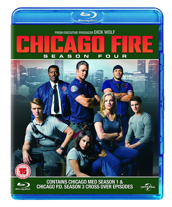 Cover for Chicago Fire S4 BD (Blu-ray) (2016)