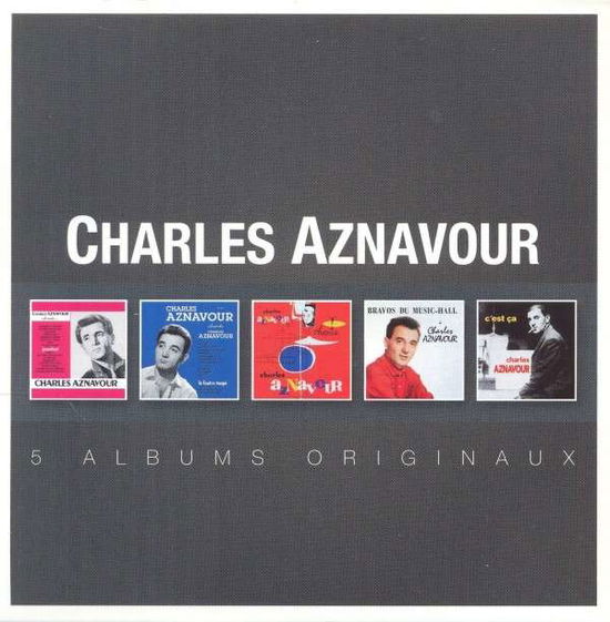 Cover for Charles Aznavour · Original Album Series (CD) (2014)