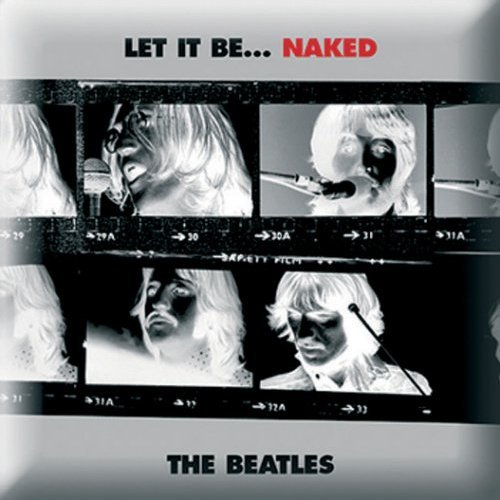 The Beatles Pin Badge: Let It Be Naked Album - The Beatles - Merchandise - Apple Corps - Accessories - 5055295303553 - 10. desember 2014