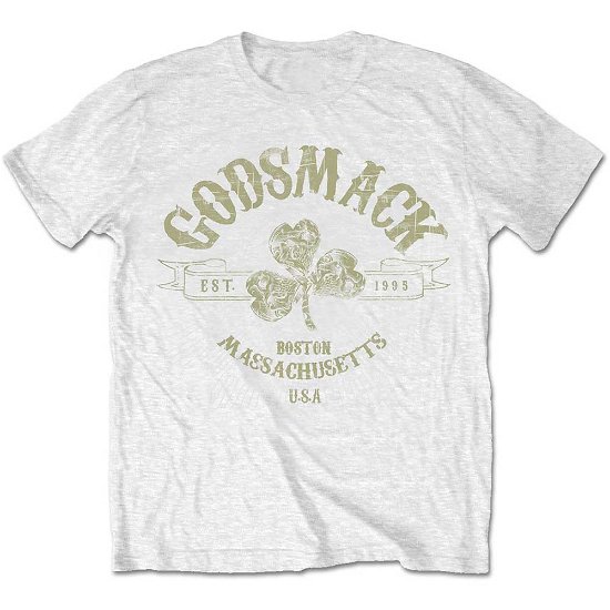 Cover for Godsmack · Godsmack Unisex T-Shirt: Celtic (Retail Pack) (T-shirt) [size S] [White - Unisex edition]