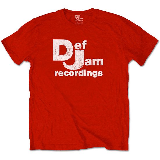 Def Jam Recordings Unisex T-Shirt: Classic Logo - Def Jam Recordings - Merchandise -  - 5056368659553 - 