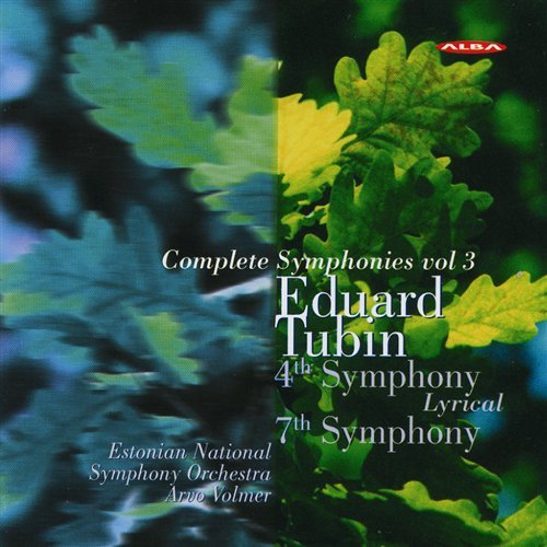 Complete Symphonies 3 - E. Tubin - Musikk - ALBA - 6417513101553 - 10. mai 2012