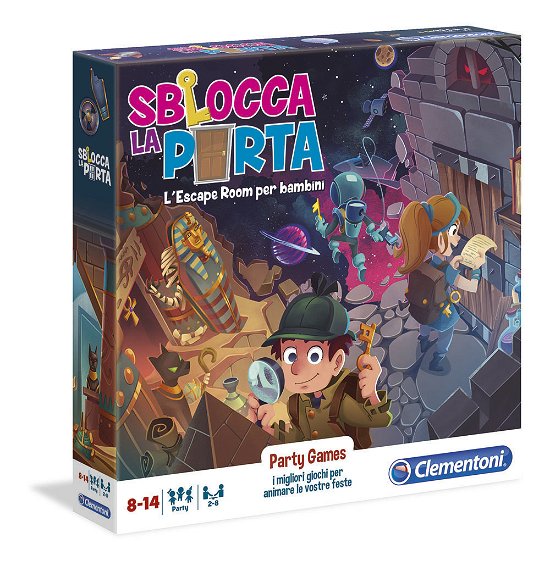 Cover for Clementoni: Party Games · Clementoni: Party Games - Sblocca La Porta (Toys)
