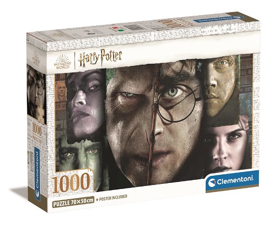 Cover for Harry Potter · Puslespil HQC Harry Potter, 1000 brikker (Puslespil) (2024)