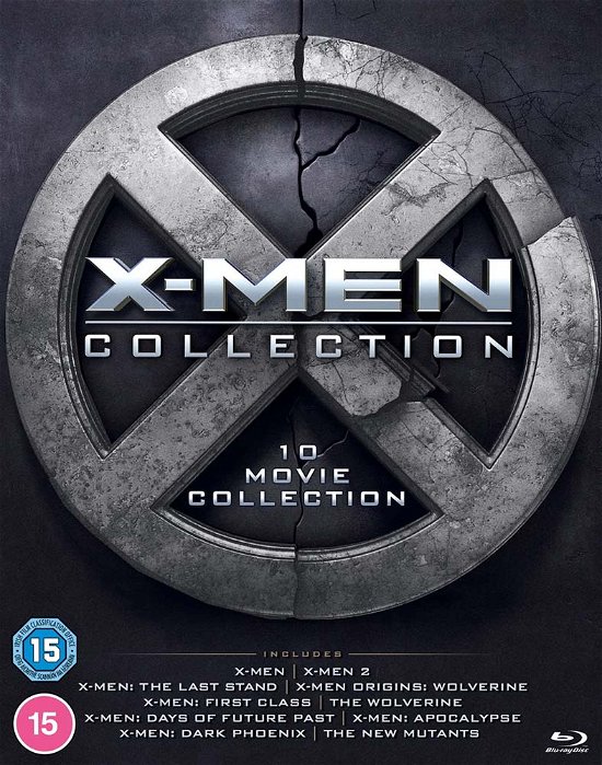 Cover for X-men: 10 Movie Collection · X-Men 1 to 10 Collection (Blu-ray) (2021)