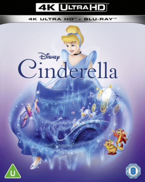 Cover for Hamilton Luske · Cinderella (Animation) (Blu-ray) (2023)