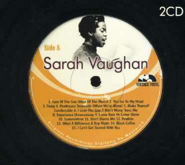 Cover for Sarah Vaughan (CD) (2006)