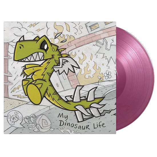 Cover for Motion City Soundtrack · My Dinosaur Life (LP) [Purple &amp; Red Marbled Vinyl edition] (2024)