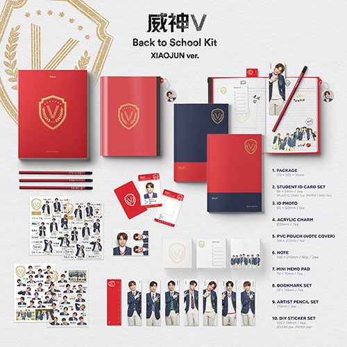 2021 WayV Back to School Kit (XIAOJUN Ver.) - Wayv - Merchandise - LAVEL V - 8809718448553 - 