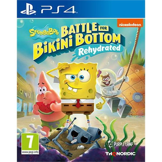 SpongeBob BFBB  Rehydrated  PS-4 AT Battle for Bik - Game - Game - THQ Nordic - 9120080074553 - June 23, 2020