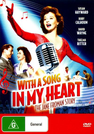 Cover for With a Song in My Heart (DVD) (2020)