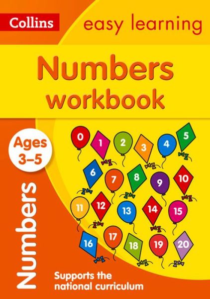 Cover for Collins Easy Learning · Numbers Workbook Ages 3-5: Prepare for Preschool with Easy Home Learning - Collins Easy Learning Preschool (Paperback Book) [New edition] (2015)