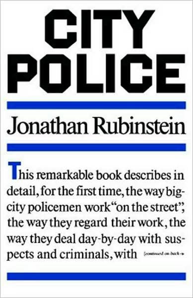 Cover for Jonathan Rubinstein · City Police (Paperback Book) (1980)