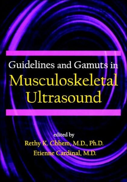 Cover for RK Chhem · Guidelines and Gamuts in Musculoskeletal Ultrasound (Gebundenes Buch) (1998)
