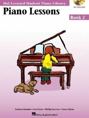 Cover for Hal Leonard Student Piano Library · Piano Lessons Book 2 &amp; Audio: Hal Leonard Student Piano Library (Book) (2003)