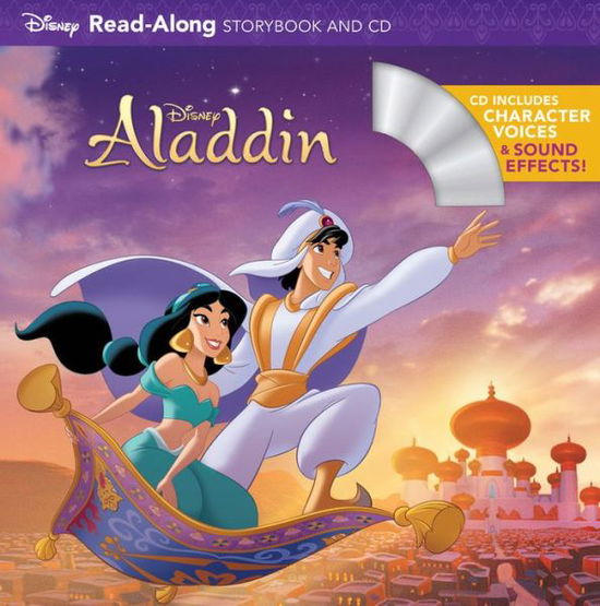 Cover for Disney Books · Aladdin Read-Along Storybook and CD (Paperback Book) (2019)