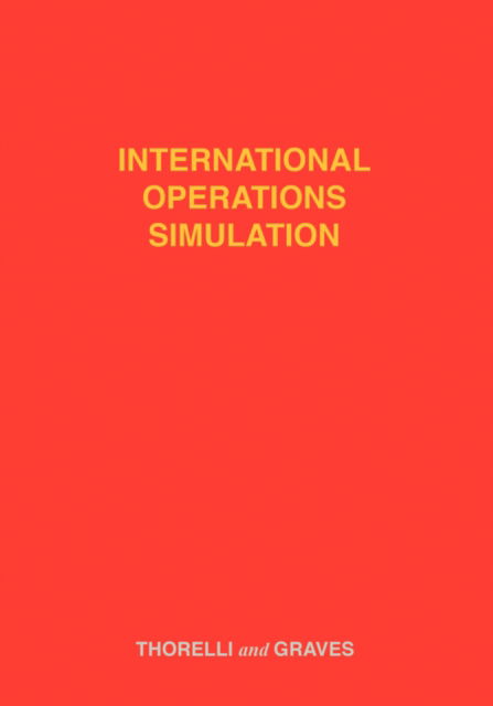 Cover for Hans B. Thorelli · International Operations Simulation (Taschenbuch) (2007)