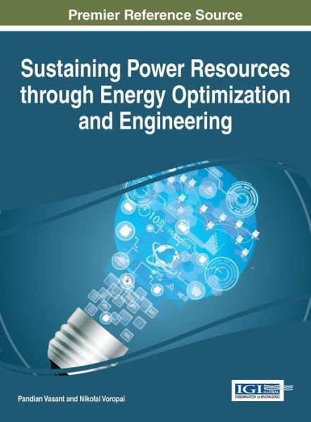 Cover for Pandian Vasant · Sustaining power resources through energy optimization and engineering (Bok) (2016)