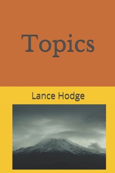 Cover for Lance Hodge · Topics (Pocketbok) (2014)