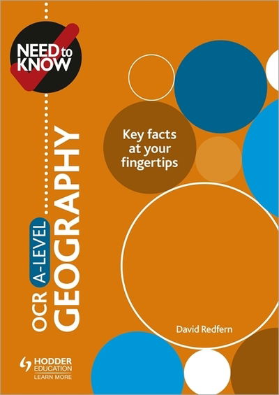 Cover for David Redfern · Need to Know: OCR A-level Geography (Paperback Book) (2018)