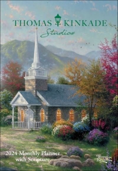 Thomas Kinkade Studios 12-Month 2024 Monthly Pocket Planner Calendar with Scripture - Thomas Kinkade - Marchandise - Andrews McMeel Publishing - 9781524883553 - 5 septembre 2023