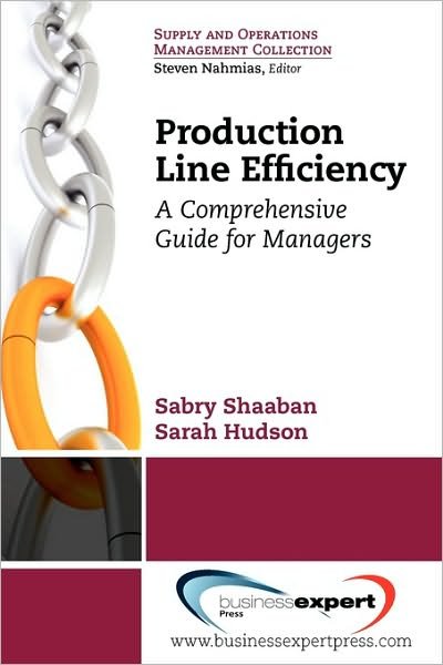 Cover for Sabry Shaaban · Production Line Efficiency (Paperback Book) (2010)