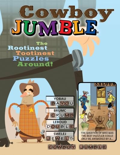 Cover for Tribune Content Agency LLC · Cowboy Jumble: The Rootinest, Tootinest Puzzles Around! (Paperback Bog) (2017)