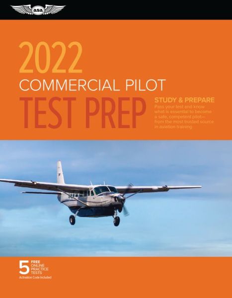 Cover for Asa Test Prep Board · Commercial Pilot Test Prep 2022 (Paperback Book) (2022)