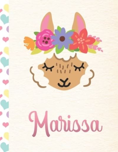 Cover for Llama Handwriting · Marissa (Paperback Book) (2019)