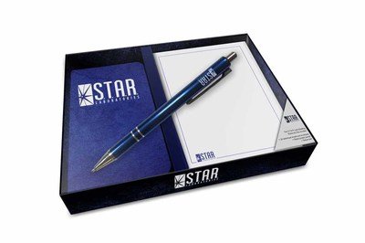 DC Comics: S.T.A.R. Labs Desktop Stationery Set (With Pen) - Insight Editions - Bøger - Insight Editions - 9781683832553 - 4. september 2018