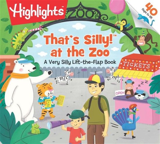 Cover for Highlights · That's Silly at the Zoo (Hardcover Book) (2019)