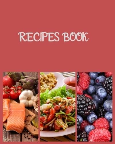 Cover for M Designer · Recipes book (Paperback Book) (2019)