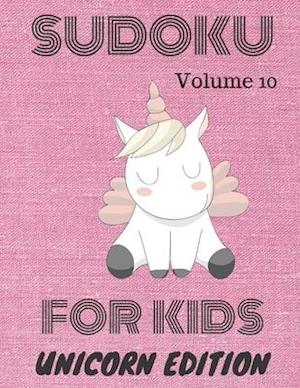 Cover for Sudoku BOOKS · Sudoku for Kids : Unicorn Edition (Bok) (2019)