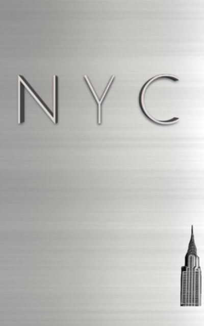 Cover for Sir Michael Huhn · NYC Chrysler building Silver sleek $ir Michael creative blank journal (Hardcover Book) (2020)