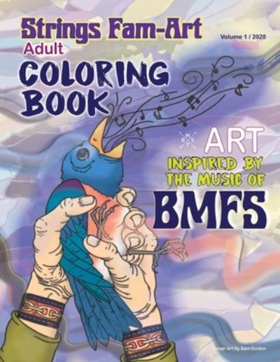 Cover for Lynn Monroe · Strings-Fam Inspire Adult Coloring Book (Paperback Book) (2020)