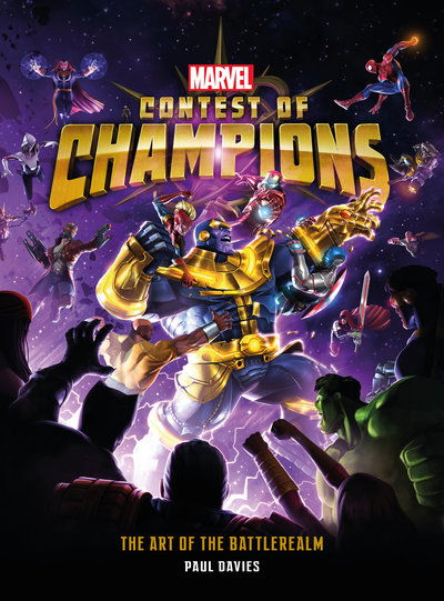 Marvel Contest of Champions: The Art of the Battlerealm - Paul Davies - Libros - Titan Books Ltd - 9781785659553 - 11 de diciembre de 2018