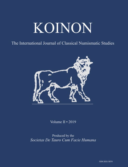 Cover for KOINON II, 2019: The International Journal of Classical Numismatic Studies - KOINON: The International Journal of Classical Numismatic Studies (Paperback Book) (2019)