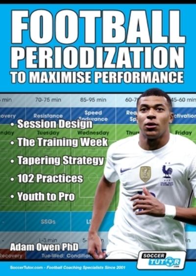 Cover for Adam Owen Ph D · Football Periodization to Maximise Performance: Session Design - The Training Week - Tapering Strategy - 102 Practices - Youth to Pro (Paperback Book) (2022)