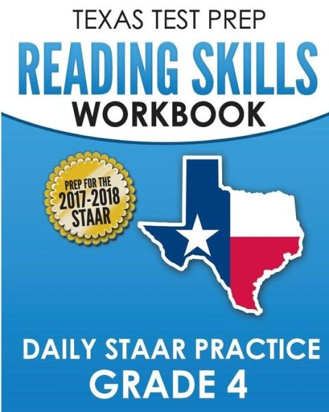 Cover for Test Master Press Texas · TEXAS TEST PREP Reading Skills Workbook Daily STAAR Practice Grade 4 (Paperback Book) (2017)