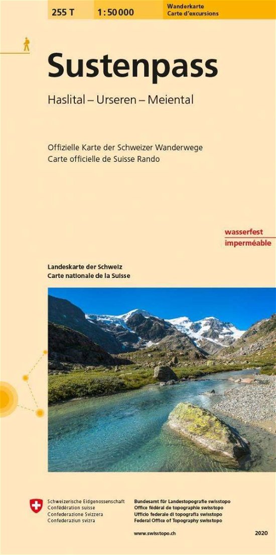Landeskarte der Schweiz. Sustenpass (Bok) (1998)