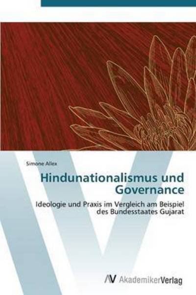 Cover for Allex Simone · Hindunationalismus Und Governance (Taschenbuch) (2011)