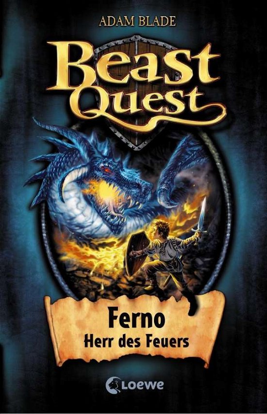 Cover for A. Blade · Beast Quest-Ferno,Herr (Bog)