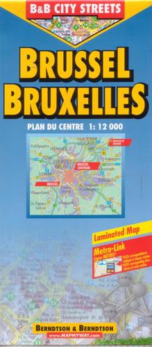 Cover for Berndtson Et Berndtson · Borch Map. Brussels (Map) (2001)