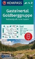 Cover for KOMPASS-Karten GmbH · KOMPASS Wanderkarte 40 Gasteinertal, Goldberggruppe, Nationalpark Hohe Tauern (Map) (2021)