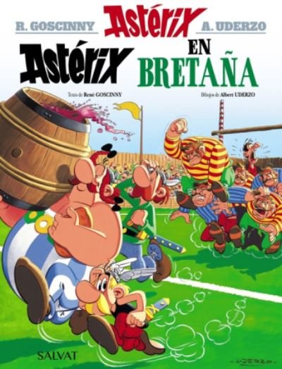 Asterix in Spanish: Asterix en Bretana - Rene Goscinny - Książki - Grupo Editorial Bruno, S.L. - 9788469602553 - 1 czerwca 2017