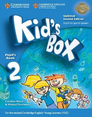 Cover for Caroline Nixon · Kid's Box Level 2 Pupil's Book with My Home Booklet Updated English for Spanish Speakers (Book pack) (2017)